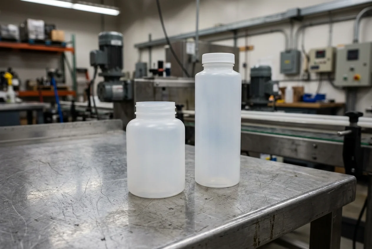 Two bottle geometries